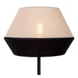 Lampadar Lucide KALA metal, textil, negru, bej, E27, 40W - 06724/01/73
