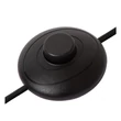Lampadar Lucide KALA metal, textil, negru, bej, E27, 40W - 06724/01/73