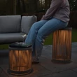Lampadar exterior Lucide PINGI plastic, negru, maro, LED, 3W, 125lm, 3000K, IP44 - 06822/37/41