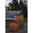 Lampadar exterior Lucide PINGI plastic, negru, maro, LED, 3W, 125lm, 3000K, IP44 - 06822/62/41