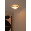 Plafoniera Lucide CASTOR plastic, negru, opal, LED, 20W, 2000lm, 2700K-6500K - 07120/22/30