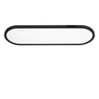 Plafoniera Lucide ELLY plastic, negru, opal, LED, 24W, 2000lm, 2700K-4000K - 07121/24/30