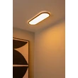 Plafoniera Lucide ELLY plastic, negru, opal, LED, 24W, 2000lm, 2700K-4000K - 07121/24/30