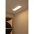 Plafoniera Lucide ELLY plastic, negru, opal, LED, 24W, 2000lm, 2700K-4000K - 07121/24/30