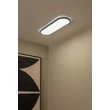Plafoniera Lucide ELLY plastic, negru, opal, LED, 24W, 2000lm, 2700K-4000K - 07121/24/30