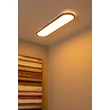 Plafoniera Lucide ELLY plastic, negru, opal, LED, 36W, 3000lm, 2700K-4000K - 07121/36/30