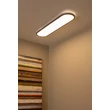 Plafoniera Lucide ELLY plastic, negru, opal, LED, 36W, 3000lm, 2700K-4000K - 07121/36/30