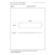 Plafoniera Lucide ELLY plastic, negru, opal, LED, 36W, 3000lm, 2700K-4000K - 07121/36/30