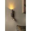 Aplica de perete Lucide OTIMO metal, maro, GU10, 40W - 09216/02/96