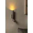 Aplica de perete Lucide OTIMO metal, maro, GU10, 40W - 09216/02/96