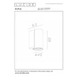 Spot Lucide DUPLA metal, maro, GU10, 3.8W - 09243/01/97
