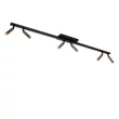 Spot Lucide KEONI metal, negru, maro, G9, 3.8W - 09943/06/97