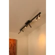 Spot Lucide KEONI metal, negru, maro, G9, 3.8W - 09943/06/97