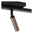 Spot Lucide KEONI metal, negru, maro, G9, 3.8W - 09943/06/97