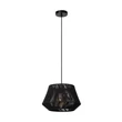 Pendul Lucide JESSICA metal,bumbac,negru,E27 - 10421/30/30