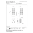 Aplica de perete Lucide TIMBALA metal plastic negru GU10 IP44 - 11840/02/30