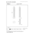 Lampadar exterior Lucide TIMBALA metal, negru, GU10, 7W, IP44 - 11841/01/30