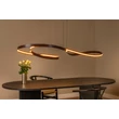 Pendul Lucide SLALOM metal, auriu, maro, LED, 80W, 1850lm, 2200K-4000K - 13493/68/96