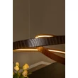 Pendul Lucide SLALOM metal, auriu, maro, LED, 80W, 1850lm, 2200K-4000K - 13493/68/96