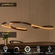 Pendul Lucide SLALOM metal, auriu, maro, LED, 80W, 1850lm, 2200K-4000K - 13493/68/96