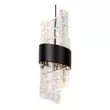 Pendul Lucide KLIGANDE metal, acril, negru, transparent, LED, 2700K, 9W, 700lm - 13496/07/30