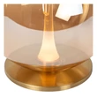 Veioza Lucide GISELA metal, sticla, auriu, chihlimbar, LED, 12W, 850lm, 2500K - 13594/10/62