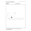 Veioza Lucide GISELA metal, sticla, auriu, chihlimbar, LED, 12W, 850lm, 2500K - 13594/10/62