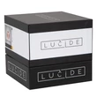 Veioza Lucide CINTRA acril, transparent, auriu, LED, 3000K, 2W, 125lm - 13599/11/60