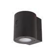 Aplica de perete exterioara cu senzor crepuscular si miscare Lucide PERTH metal, negru, LED, 1W, 100lm, 2700K-3000K, IP65 - 15817/01/30