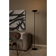 Lampadar Lucide ZENITH metal, negru, LED, 20W, 2200lm, 3000K - 19791/20/30