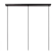 Pendul Lucide TAGALOG metal, bambus, negru, E27, 40W - 21429/03/30