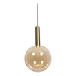Pendul Lucide JOSIANE metal, sticla, negru, chihlimbar, G9+GU10, 40W - 21441/05/62