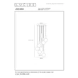 Pendul Lucide JOSIANE metal, sticla, negru, chihlimbar, G9+GU10, 40W - 21441/10/62