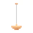 Pendul Lucide RUNA metal, roz, E27, 40W - 21443/35/66