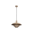 Pendul Lucide BRUNO metal, maro, E27, 40W - 21444/38/41
