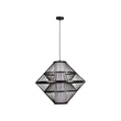 Pendul Lucide PASQUINO metal, lemn, negru, E27, 40W - 21445/60/30