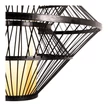 Pendul Lucide PASQUINO metal, lemn, negru, E27, 40W - 21445/60/30