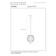 Pendul Lucide ESTEREL metal, bej, GU10, 25W - 21446/25/41