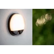 Aplica de perete exterioara Lucide HUPS plastic,negru,opal,LED,3000K,10W,950Lm,IP54 - 22863/10/30