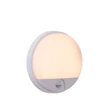 Aplica de perete exterioara Lucide HUPS plastic,alb,opal,LED,3000K,10W,950Lm,IP54 - 22863/10/31