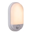 Aplica de perete exterioara Lucide HUPS plastic,alb,opal,LED,3000K,10W,950Lm,IP54 - 22864/10/31