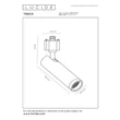 Sursa de lumina pentru sina monofazata Lucide TRACK GRADO metal, alb, GU10, 40W - 22975/01/31