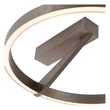Plafoniera Lucide APPLAUSE metal, gri, LED, 26W, 850lm, 2200K-4000K - 23100/40/15
