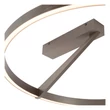Plafoniera Lucide APPLAUSE metal, gri, LED, 40W, 1850lm, 2200K-4000K - 23100/60/15