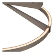 Plafoniera Lucide APPLAUSE metal, gri, LED, 40W, 1850lm, 2200K-4000K - 23100/60/15