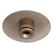 Plafoniera Lucide SANTIAGO metal, sticla, sampanie, chihlimbar, LED, 10W, 550lm, 2700K-4000K - 23101/12/62