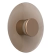 Aplica de perete Lucide SANTIAGO metal, sticla, sampanie, chihlimbar, LED, 10W, 330lm, 2700K-4000K - 23201/12/62