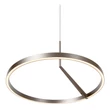 Pendul Lucide APPLAUSE metal, gri, LED, 32W, 1060lm, 2700K-4000K - 23400/60/15