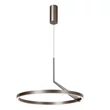 Pendul Lucide APPLAUSE metal, gri, LED, 32W, 1060lm, 2700K-4000K - 23400/60/15