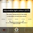 Pendul Lucide APPLAUSE metal, gri, LED, 32W, 1060lm, 2700K-4000K - 23400/60/15